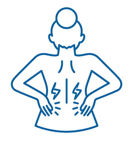 contractura espasmo muscular en inestabilidad lumbar